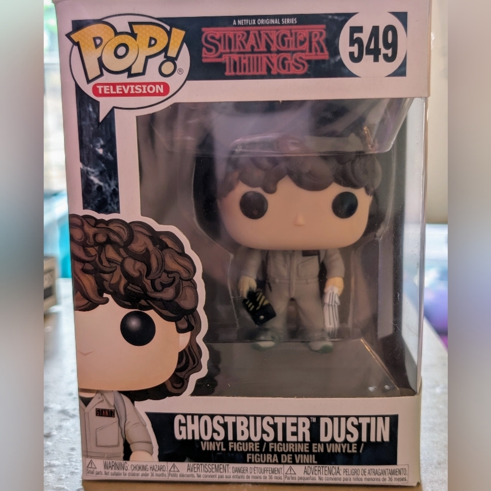 Funko Pop Ghostbuster Dustin Vinyl Figure